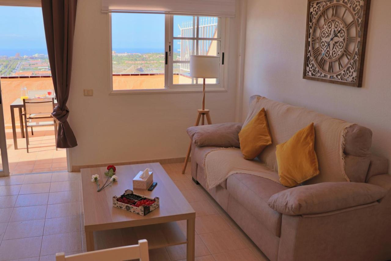 Ferienwohnung Sunset In The Heights Ocean View - Heated Pool Los Cristianos  Exterior foto